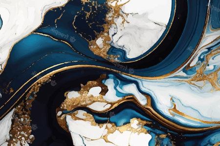 Abstract backgrounds marble luxury textured wallpaper .vector illustration.のイラスト素材