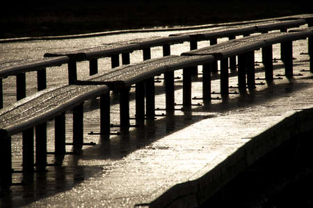 Wet benches at Old Faithful