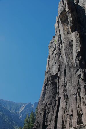 Cliffs in Yosemite  3 の写真素材