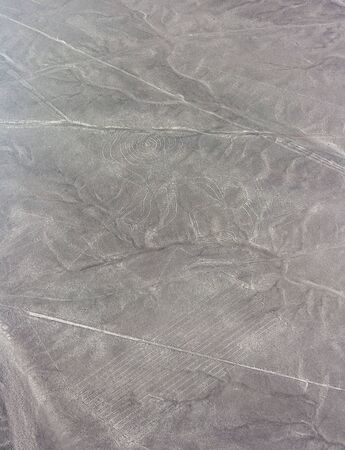 Mysterious Nazca Lines, Nazca, Peruの写真素材