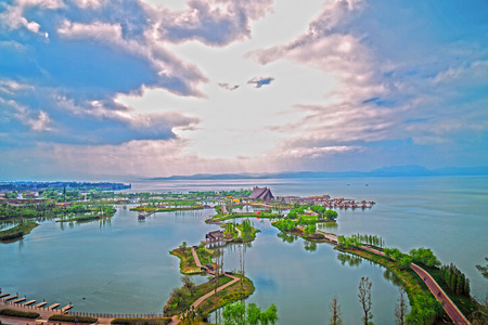 ancient Yunnan Wharfの写真素材