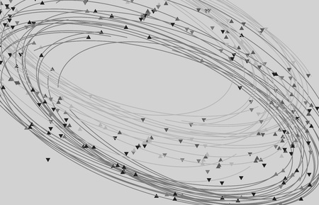 Technology background. Abstract digital illustration. Connection concept. Electronic round design....