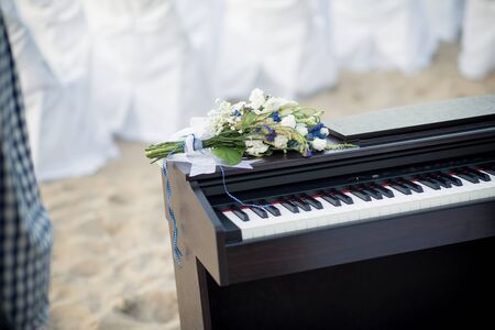 Stunning flowers for an exquisite weddingの写真素材