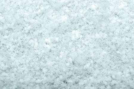 snow background - close-up of flakes