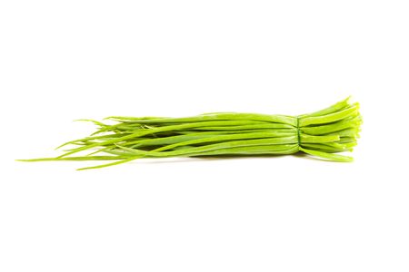 green onion isolated on white background. Food series