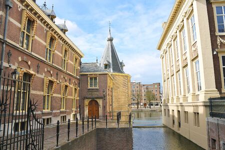 Binnenhof Palace in Den Haag,  Netherlands. Dutch Parliament buildingsの写真素材