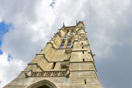 Tower of St. Jacques in Paris. Franceの写真素材