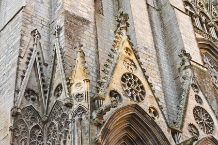 Cathedral in Bayeux. Normandy, Franceの写真素材