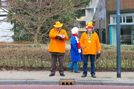 Annual Winter Carnival in Gorinchem. February 9, 2013, The Netherlands