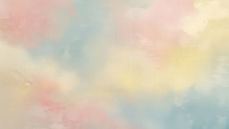 Abstract watercolor background with pastel gradient. Colorful paper texture.の素材