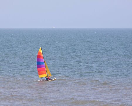 small sailing boatの写真素材