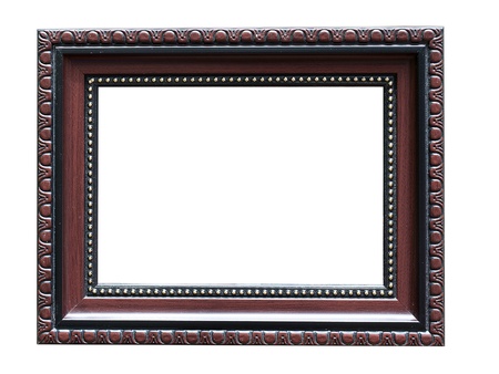photo frame isolated on white background