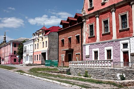Old european townの写真素材