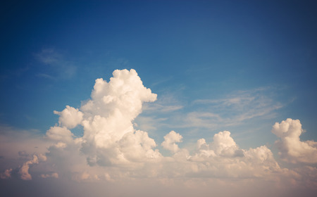 Clouds and blue sky