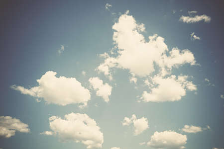 blue sky vintage backgroundの写真素材