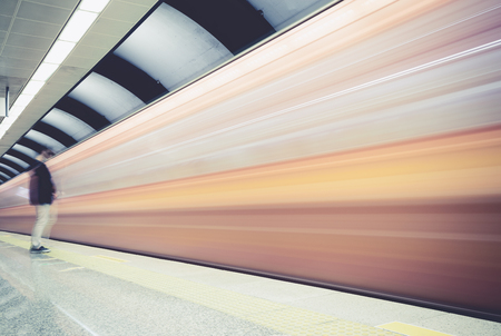 Subway stationの写真素材