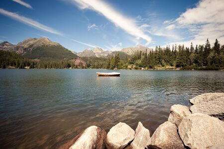 Alpine mountain lake