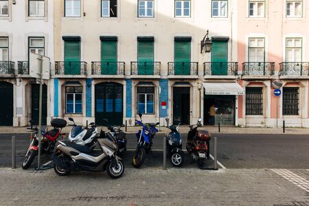 LISBON, PORTUGAL - FEBRUARY 02, 2016: Lisbon street, Portugal.