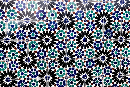 Abstract wall surface azulezhu background