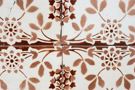 background beautiful pattern in the style azulezhu in Portugal
