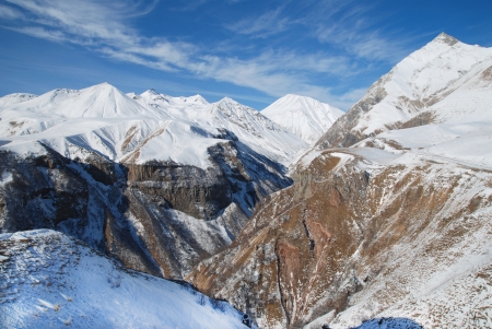 Winter mountains の写真素材