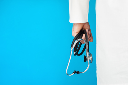 Doctor with a stethoscopeの写真素材