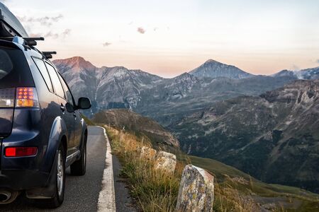 car for travelingの写真素材