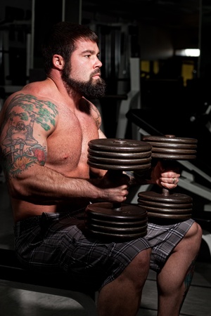 Bodybuilderの写真素材