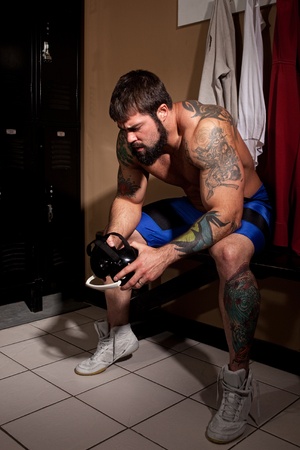 Wrestlerの写真素材