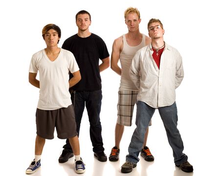 Four Young Men