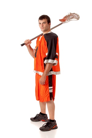 Lacrosse Playerの写真素材