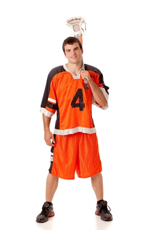 Lacrosse Playerの写真素材