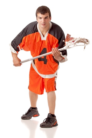 Lacrosse Playerの写真素材
