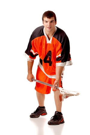 Lacrosse Playerの写真素材