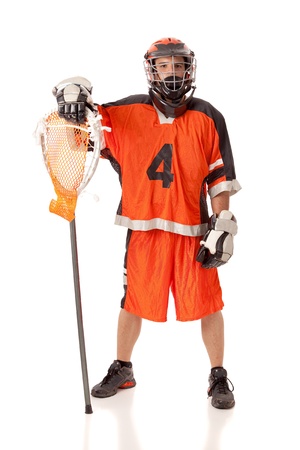 Lacrosse Playerの写真素材