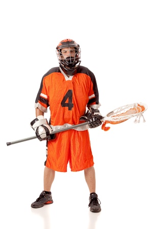 Lacrosse Playerの写真素材