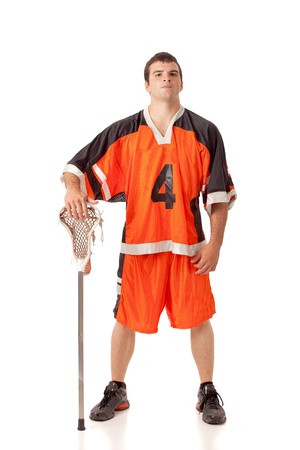 Lacrosse Playerの写真素材