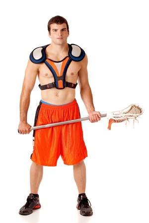 Lacrosse Playerの写真素材