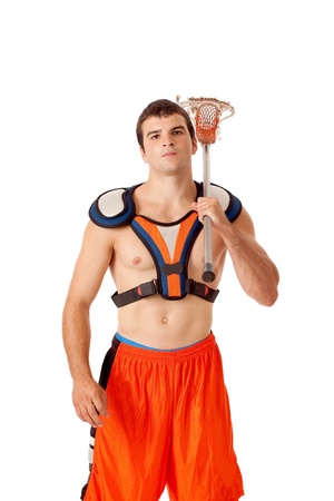 Lacrosse Playerの写真素材
