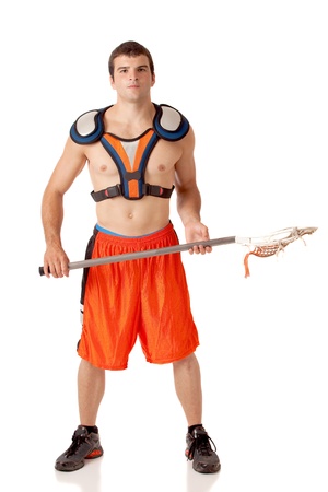 Lacrosse Playerの写真素材