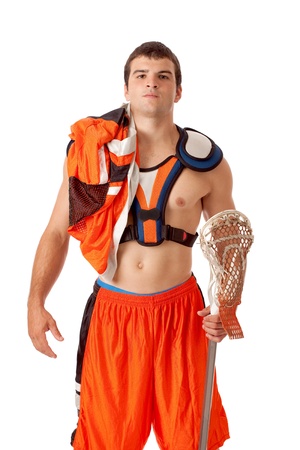 Lacrosse Playerの写真素材