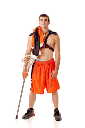 Lacrosse Playerの写真素材