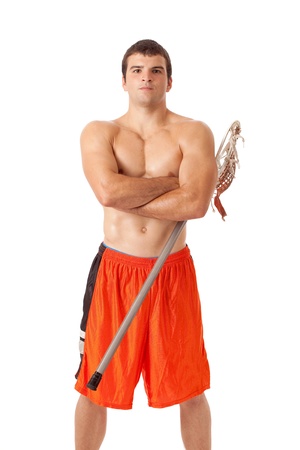 Lacrosse Playerの写真素材