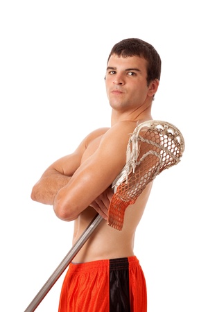 Lacrosse Playerの写真素材