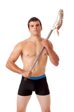 Lacrosse Playerの写真素材