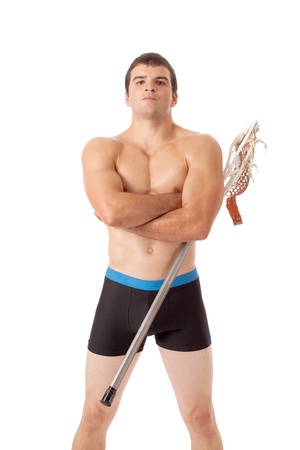 Lacrosse Playerの写真素材