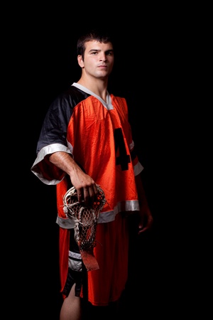 Lacrosse Playerの写真素材