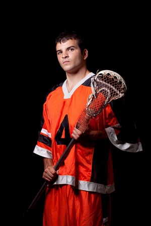 Lacrosse Playerの写真素材