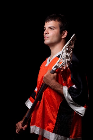 Lacrosse Playerの写真素材