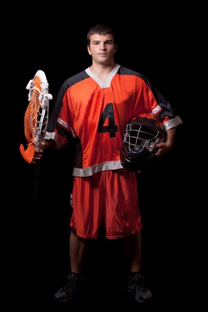 Lacrosse Playerの写真素材